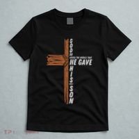 God So Loved The World John 3 16 Christian T-Shirt thumb 5