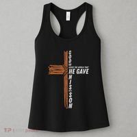 God So Loved The World John 3 16 Christian Women's Tank Top thumb 3