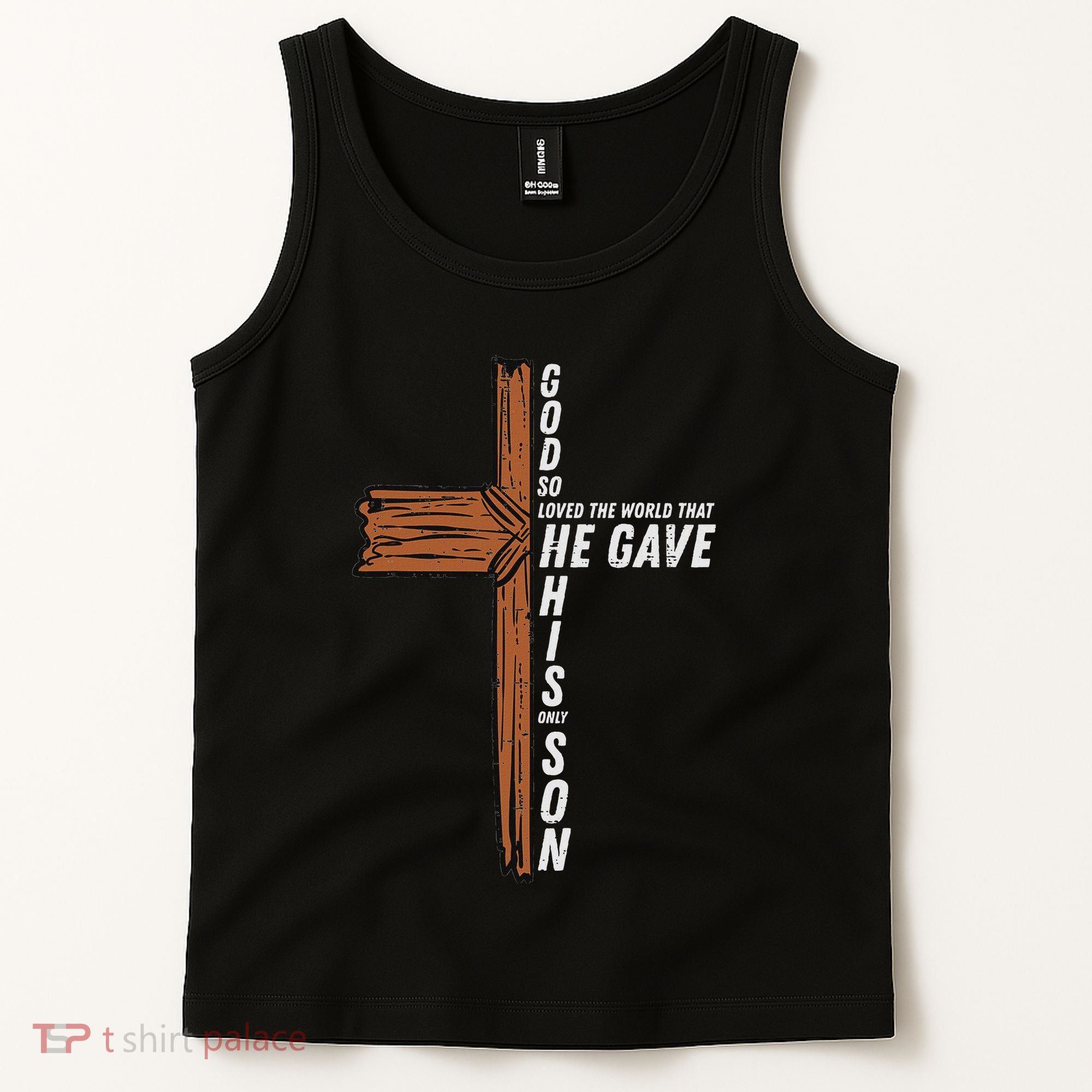 God So Loved The World John 3 16 Christian Tank Top