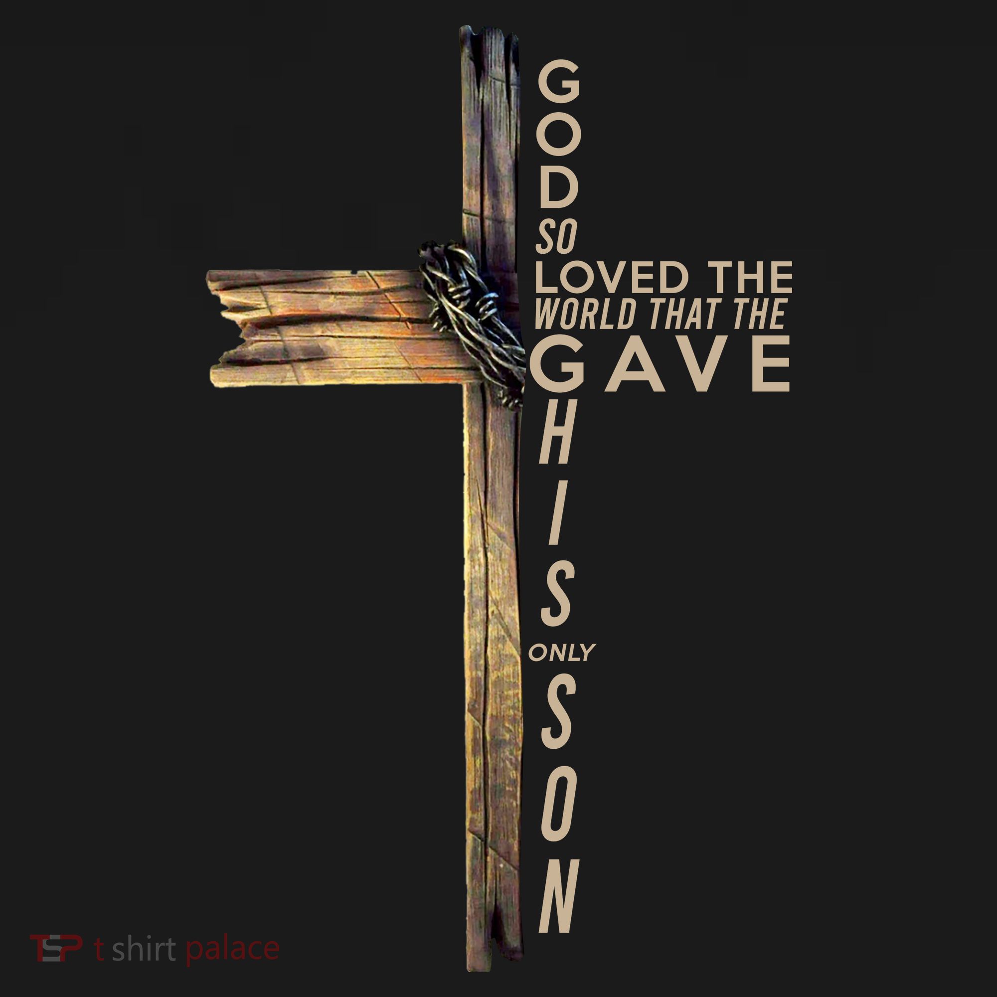 God So Loved The World That He Gave His Only Son Mousepad