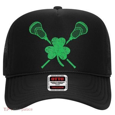 Green Shamrock Lacrosse Irish St. PatrickS Day Hat
