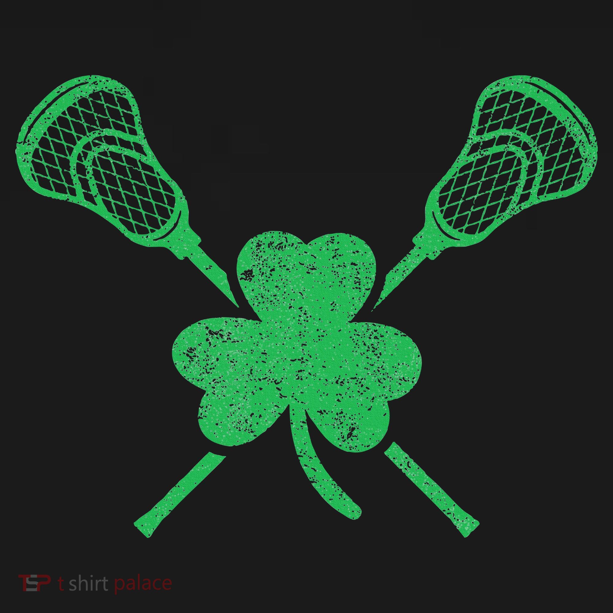 Green Shamrock Lacrosse Irish St. PatrickS Day Tank Top