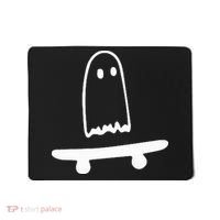 Ghost Skateboard Lazy Halloween Costume Mousepad thumb 0