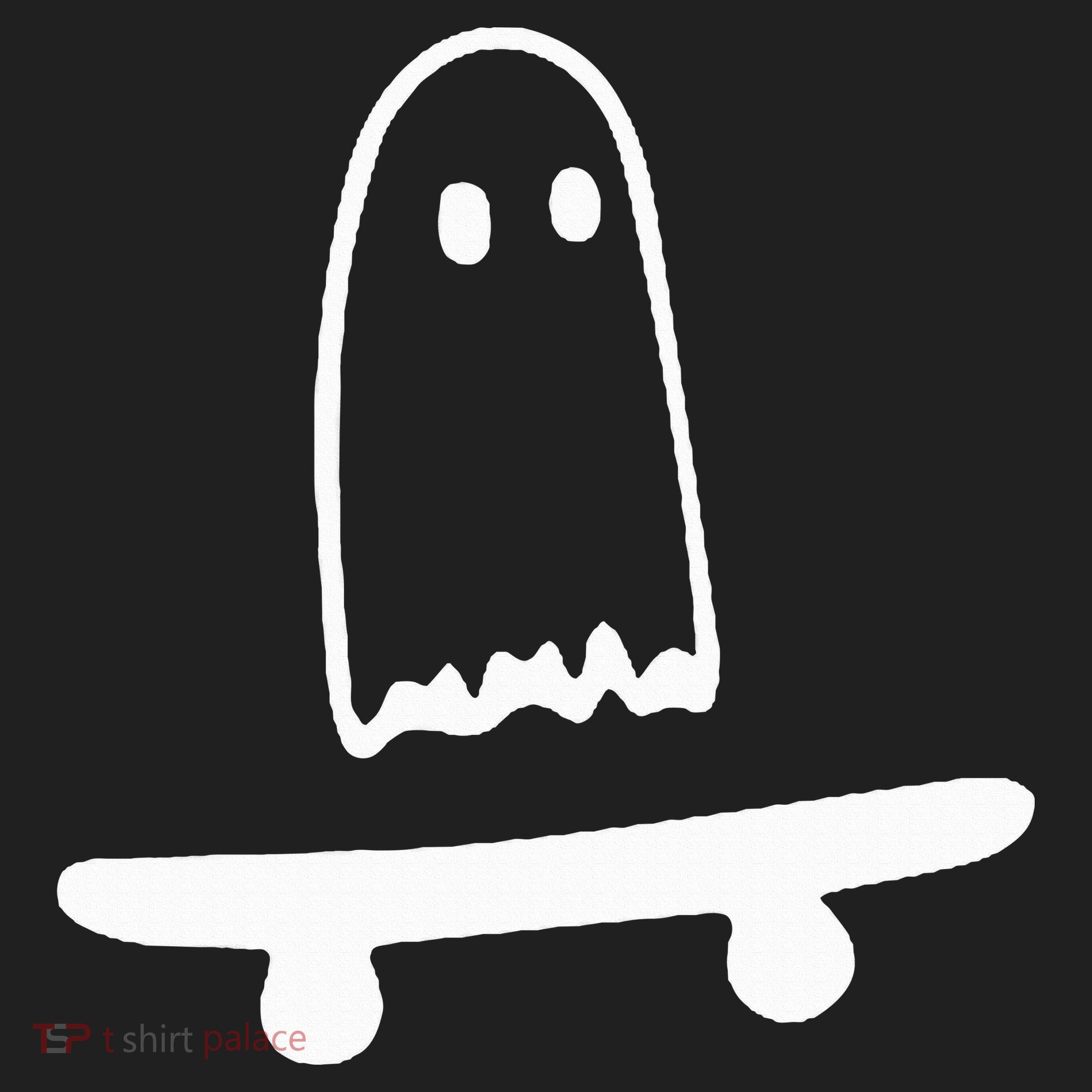 Ghost Skateboard Lazy Halloween Costume Hat