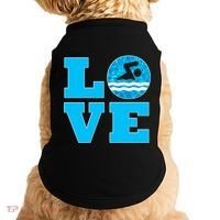 Gift Swim Love For Swimmers & Swimming Doggie Tank thumb 0