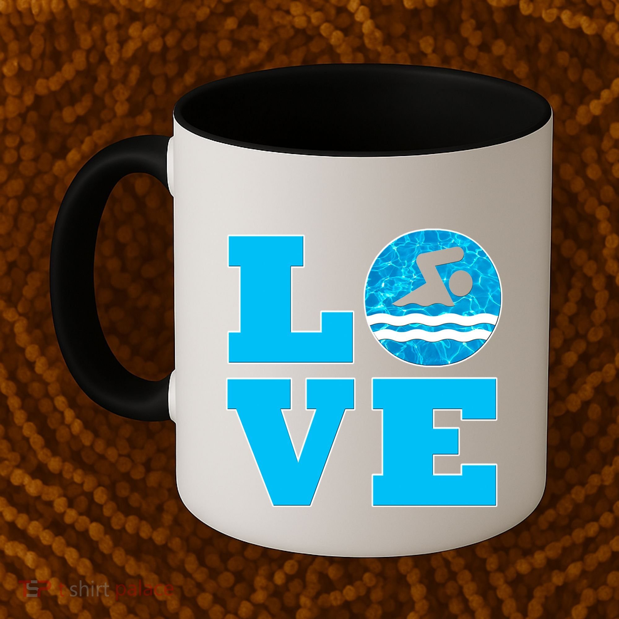 Gift Swim Love For Swimmers & Swimming Coffee Mug