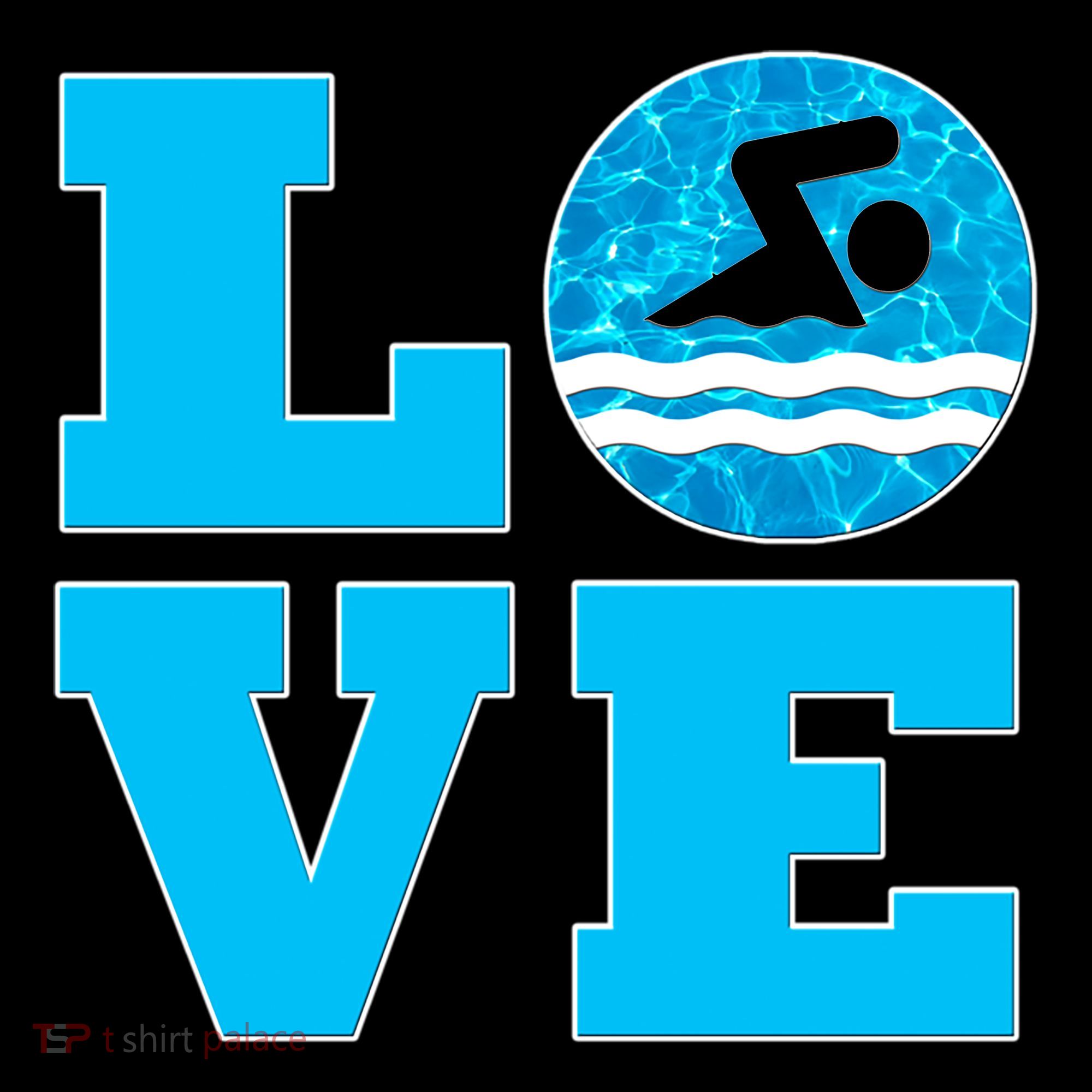 Gift Swim Love For Swimmers & Swimming Coffee Mug