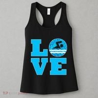 Gift Swim Love For Swimmers & Swimming Women's Tank Top thumb 3
