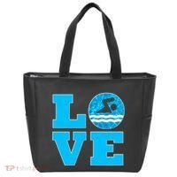 Gift Swim Love For Swimmers & Swimming Tote Bag thumb 0