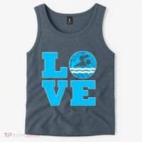 Gift Swim Love For Swimmers & Swimming Tank Top thumb 2