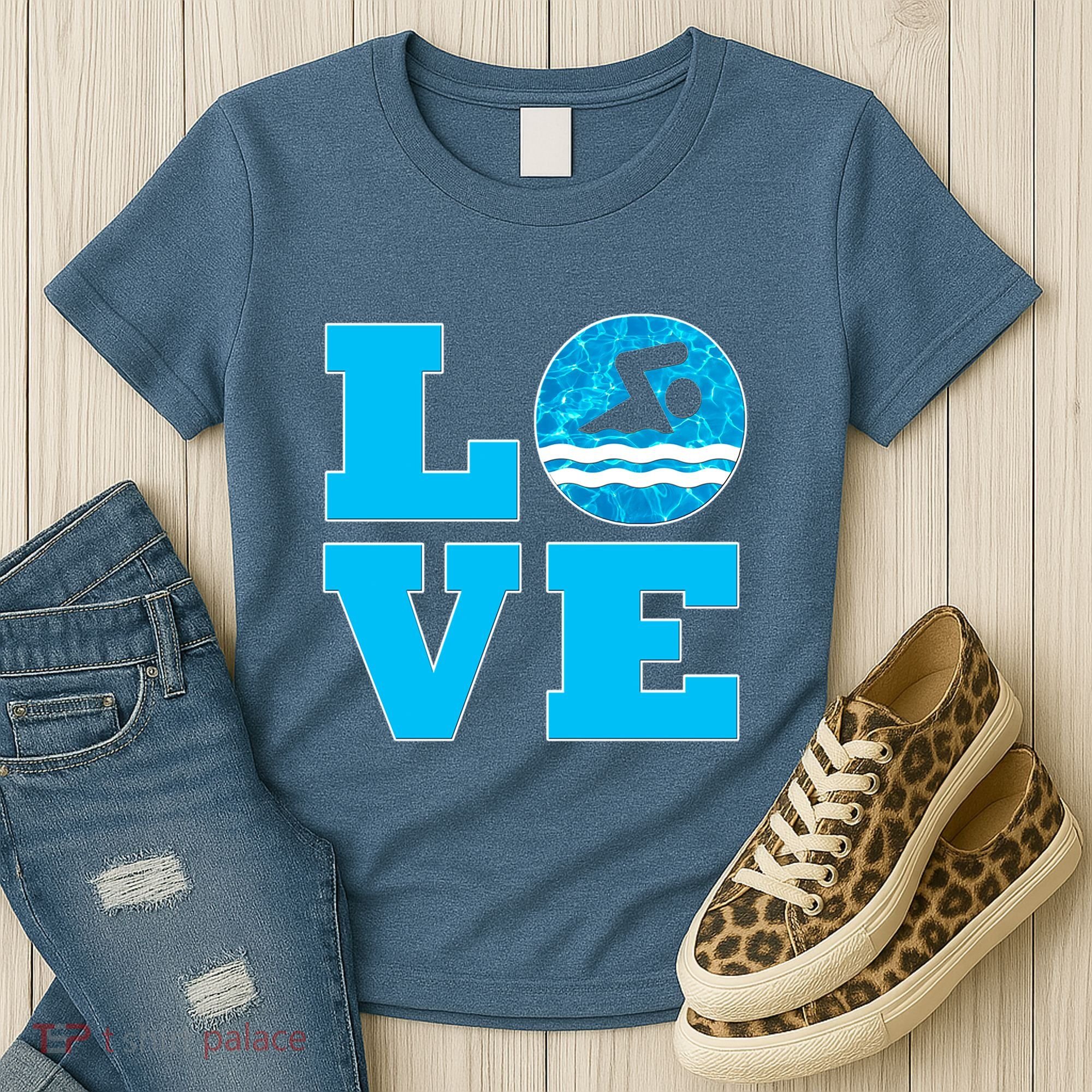 Gift Swim Love For Swimmers & Swimming Women's T-Shirt