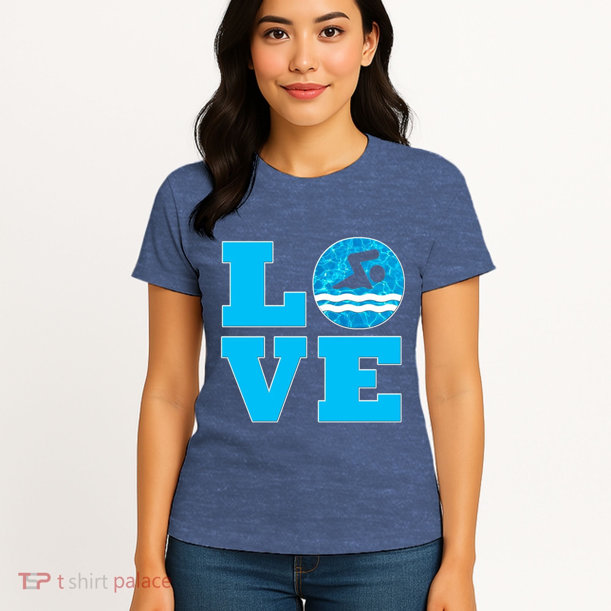 Gift Swim Love For Swimmers & Swimming Women's T-Shirt