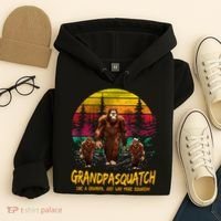 Grandpasquatch Sasquatch Like A Grandpa Just Way More Squatchy Hoodie thumb 4