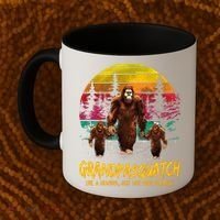 Grandpasquatch Sasquatch Like A Grandpa Just Way More Squatchy Coffee Mug thumb 2
