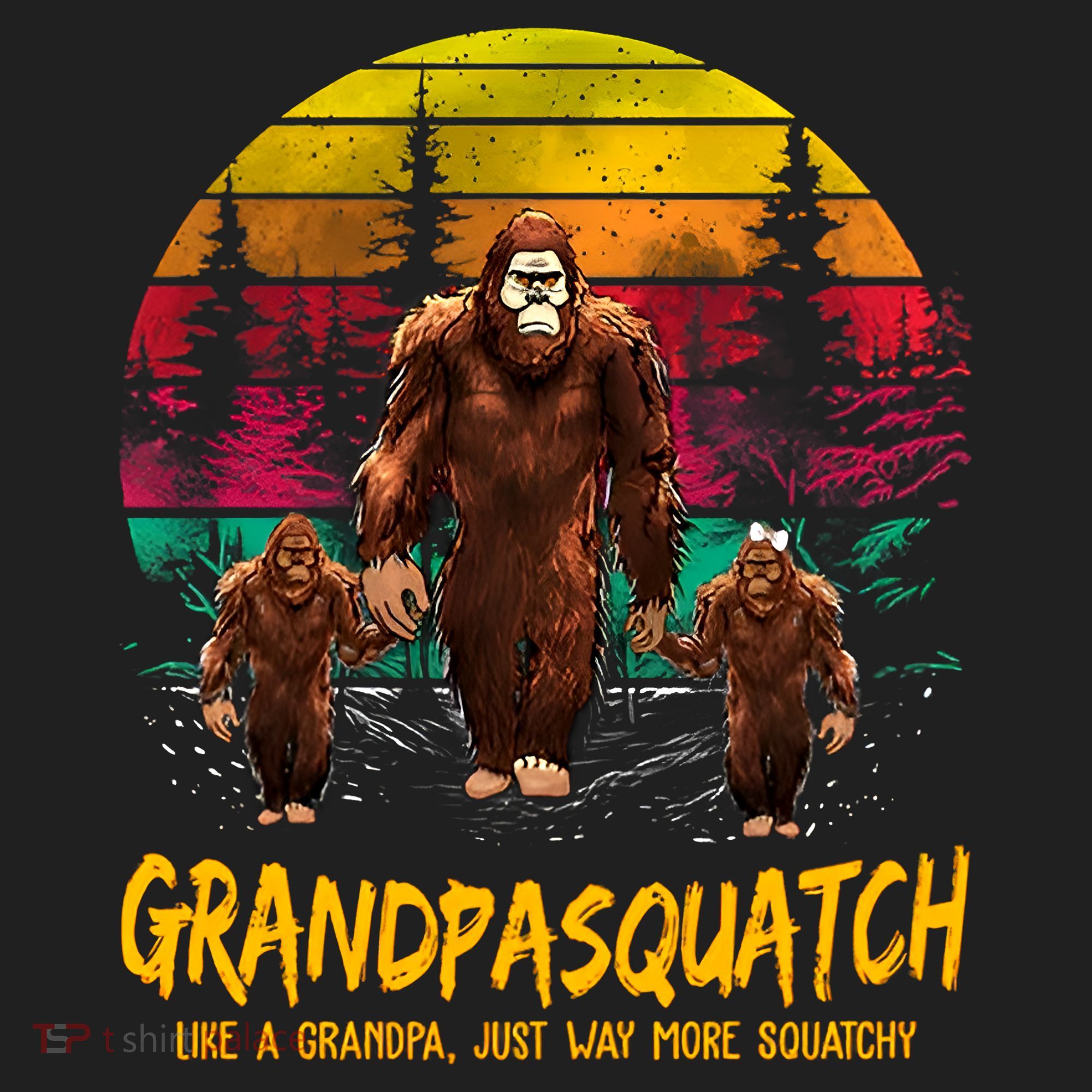 Grandpasquatch Sasquatch Like A Grandpa Just Way More Squatchy Beanie