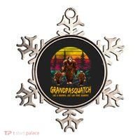 Grandpasquatch Sasquatch Like A Grandpa Just Way More Squatchy Ornament thumb 0