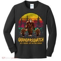 Grandpasquatch Sasquatch Like A Grandpa Just Way More Squatchy Kids Long Sleeve Shirt thumb 0