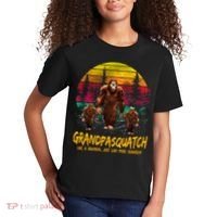 Grandpasquatch Sasquatch Like A Grandpa Just Way More Squatchy Kids T-Shirt thumb 2