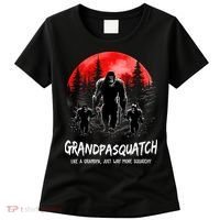 Grandpa Squatch Like A Grandpa Just Way More Squatchy Funny Women's T-Shirt thumb 0