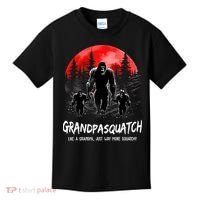Grandpa Squatch Like A Grandpa Just Way More Squatchy Funny Kids T-Shirt thumb 0