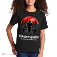 Grandpa Squatch Like A Grandpa Just Way More Squatchy Funny Kids T-Shirt thumb 2