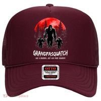 Grandpa Squatch Like A Grandpa Just Way More Squatchy Funny Hat thumb 0
