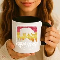Great Smoky Mountains National Park Retro Gift Coffee Mug thumb 3