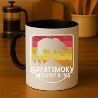 Great Smoky Mountains National Park Retro Gift Coffee Mug thumb 4