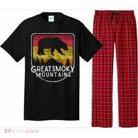 Great Smoky Mountains National Park Retro Gift Pajama Set thumb 0