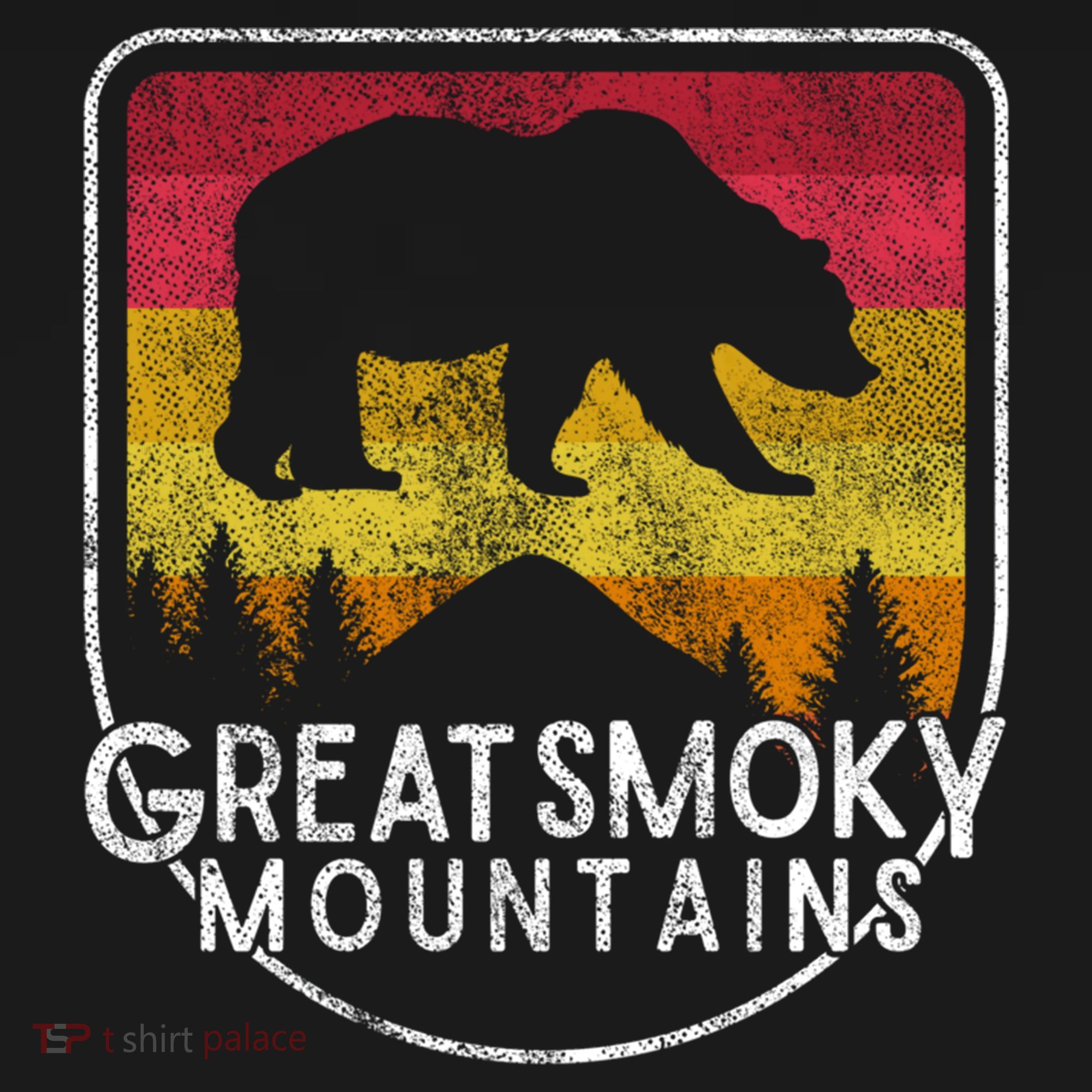 Great Smoky Mountains National Park Retro Gift Women's Hoodie