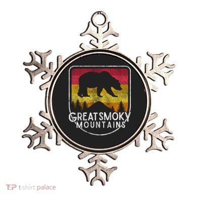 Great Smoky Mountains National Park Retro Gift Ornament