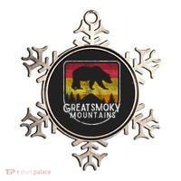 Great Smoky Mountains National Park Retro Gift Ornament thumb 0