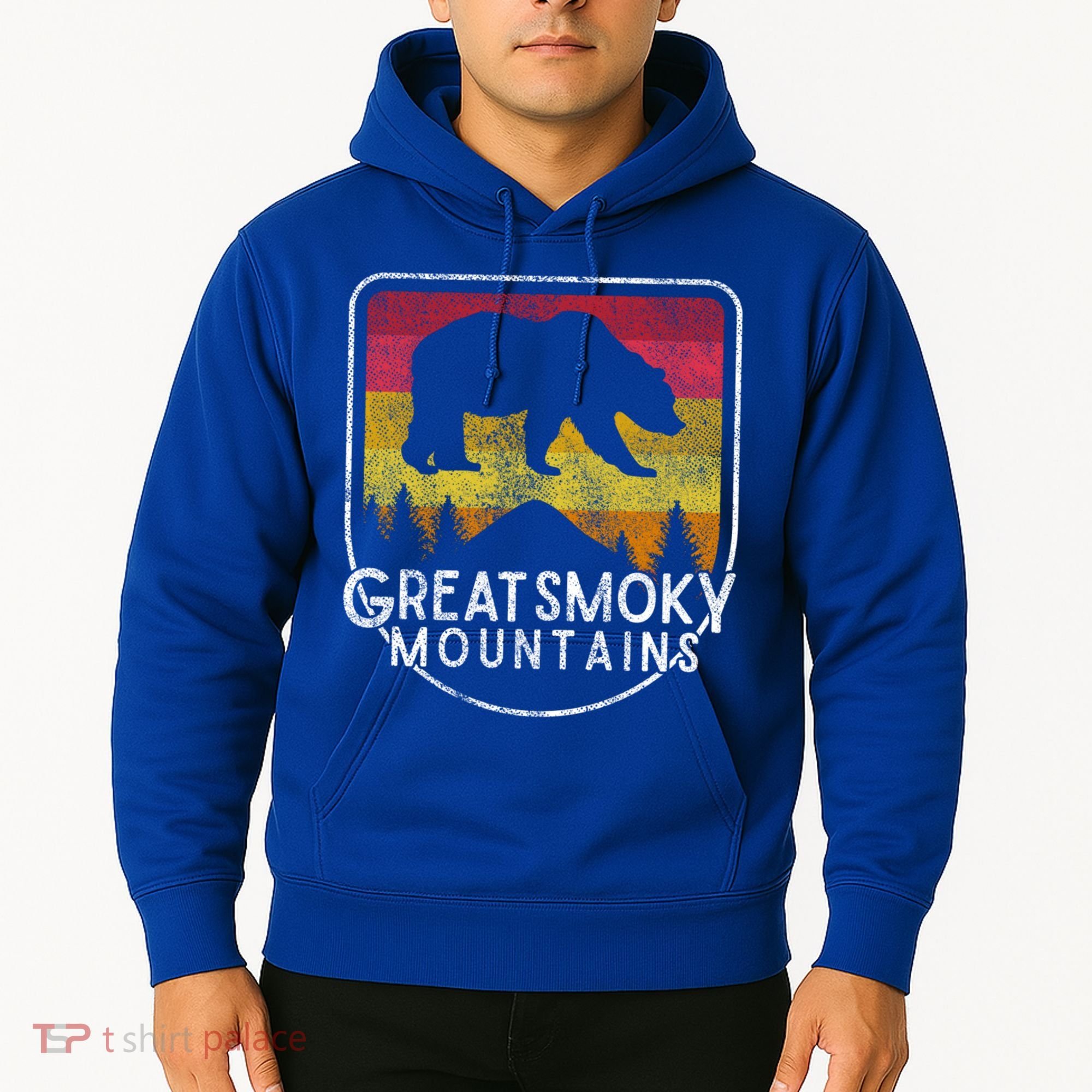 Great Smoky Mountains National Park Retro Gift Hoodie