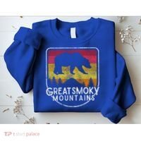 Great Smoky Mountains National Park Retro Gift Sweatshirt thumb 2