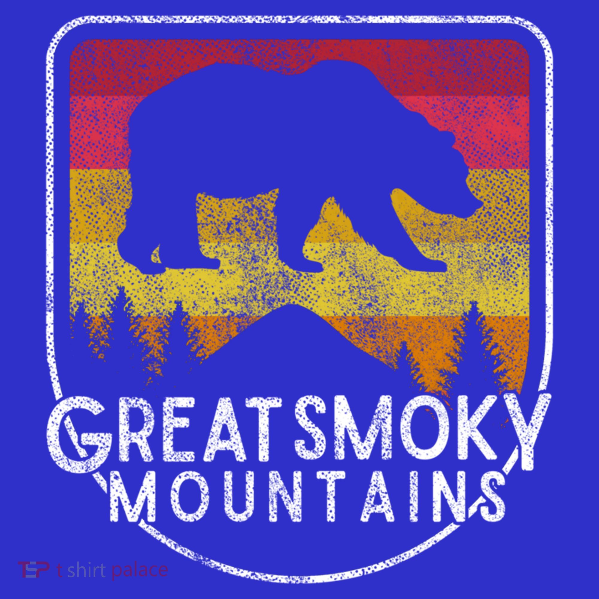 Great Smoky Mountains National Park Retro Gift T-Shirt