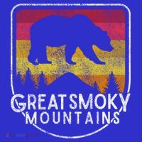 Great Smoky Mountains National Park Retro Gift Coaster thumb 2