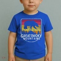 Great Smoky Mountains National Park Retro Gift Toddler T-Shirt thumb 2
