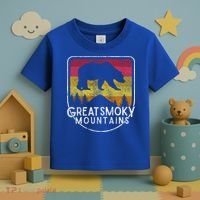 Great Smoky Mountains National Park Retro Gift Toddler T-Shirt thumb 3