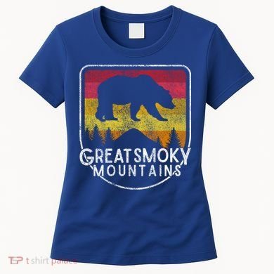 Great Smoky Mountains National Park Retro Gift Women's T-Shirt
