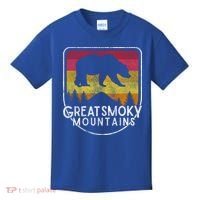 Great Smoky Mountains National Park Retro Gift Kids T-Shirt thumb 0