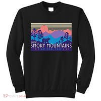 Great Smoky Mountains National Park Retro Scenery Sweatshirt thumb 0