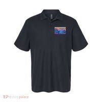 Great Smoky Mountains National Park Retro Scenery Polo thumb 0