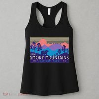 Great Smoky Mountains National Park Retro Scenery Women's Tank Top thumb 3