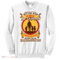 God Sent Me My Grandson And Granddaughters Sweatshirt thumb 0