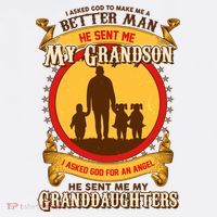 God Sent Me My Grandson And Granddaughters Women's Tank Top thumb 5
