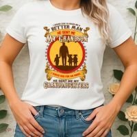 God Sent Me My Grandson And Granddaughters Women's T-Shirt thumb 2