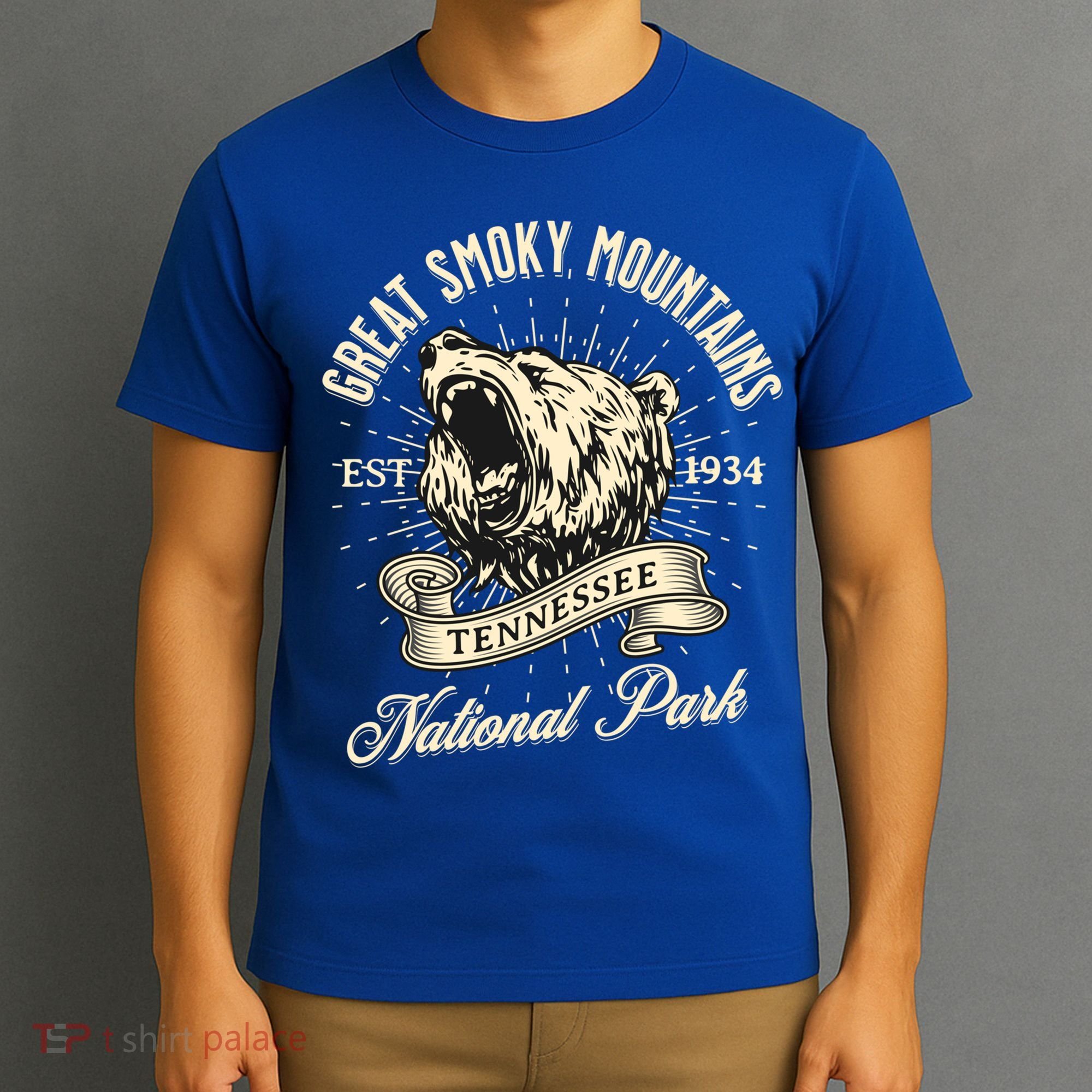 Great Smoky Mountains National Park Tennessee Bear Hike Meaningful Gift T-Shirt