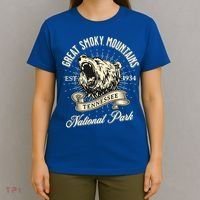 Great Smoky Mountains National Park Tennessee Bear Hike Meaningful Gift T-Shirt thumb 4