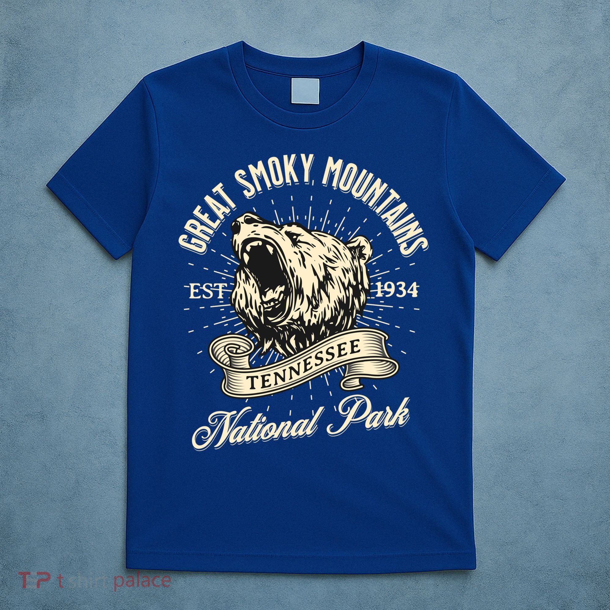Great Smoky Mountains National Park Tennessee Bear Hike Meaningful Gift T-Shirt