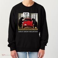 Great Smoky Mountain Bears Hey Look A Menu Women's Sweatshirt thumb 0